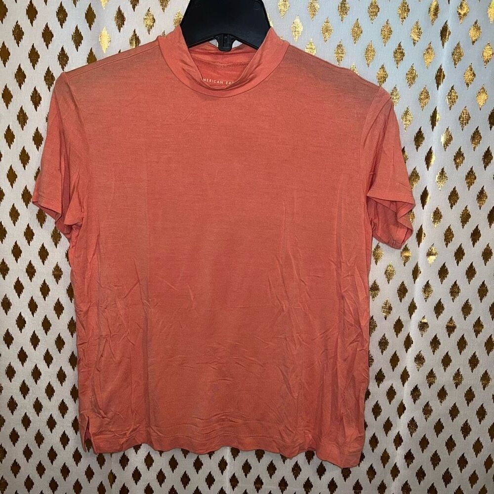American eagle soft & sexy t-shirt salmon coral size M
